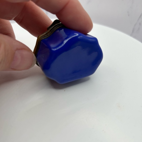 Nilsson Battersea antique enamel pill box, horse, equestrian, snuff box, fox - Picture 4 of 5